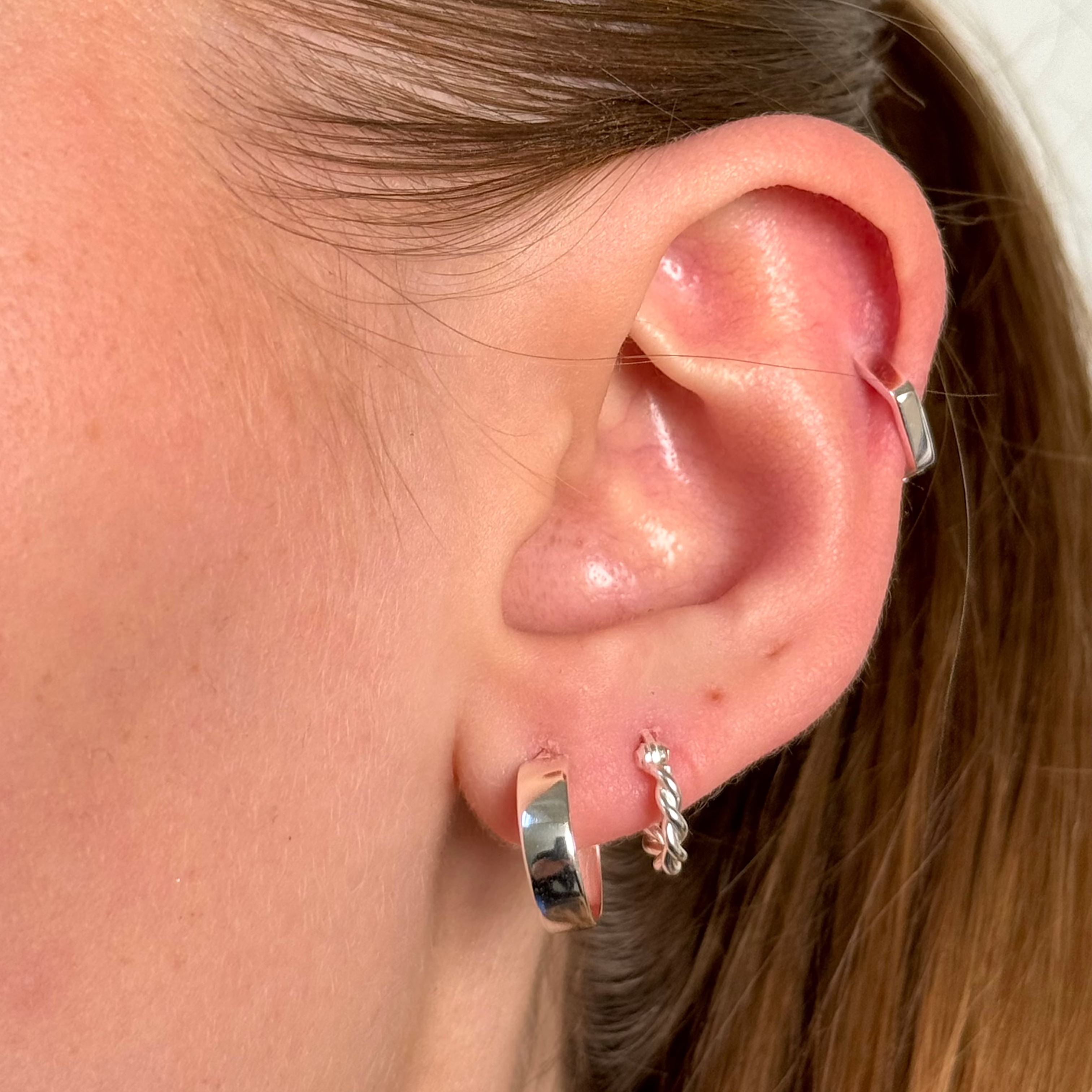 Chunky Solide Hoops