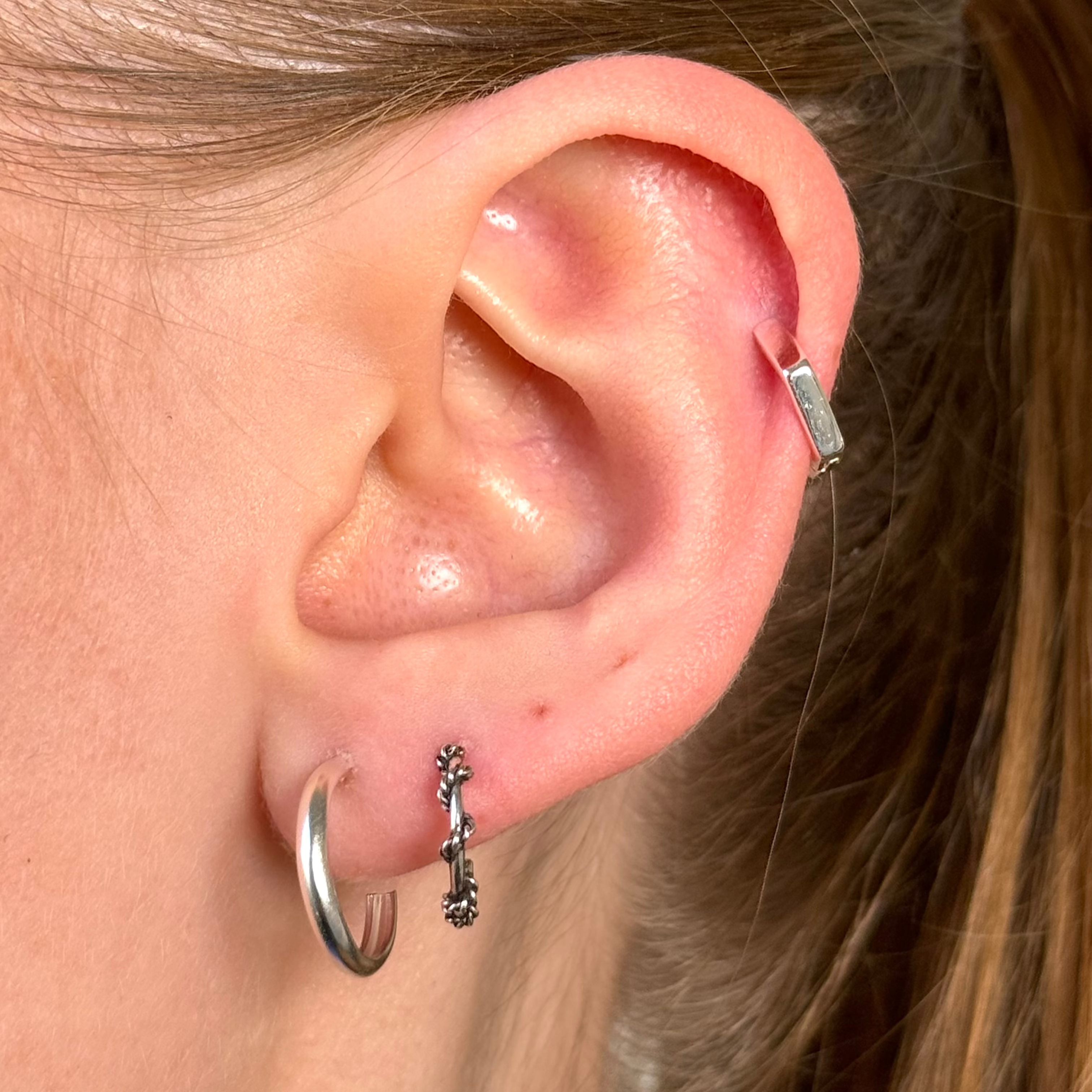 Eenvoudige Hoop Stud