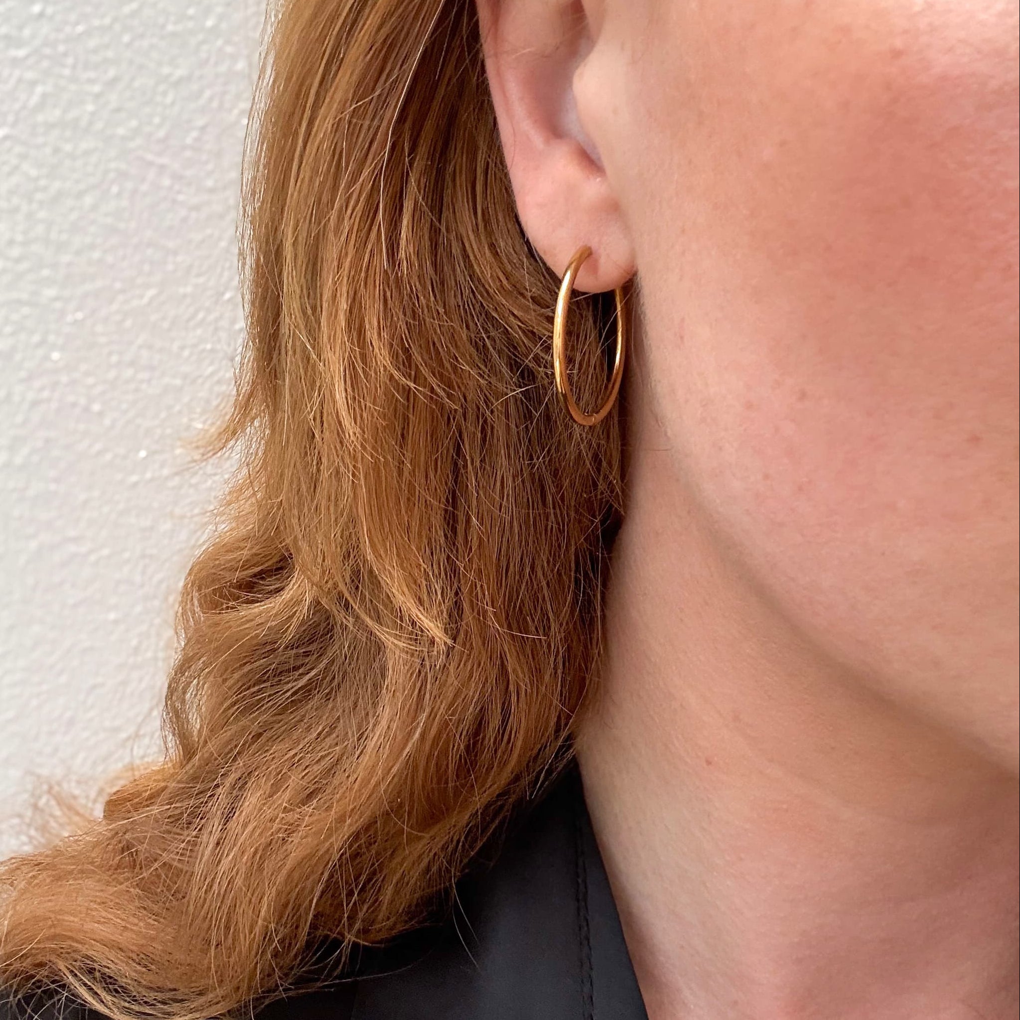 Classic Hoop 30 mm Verguld