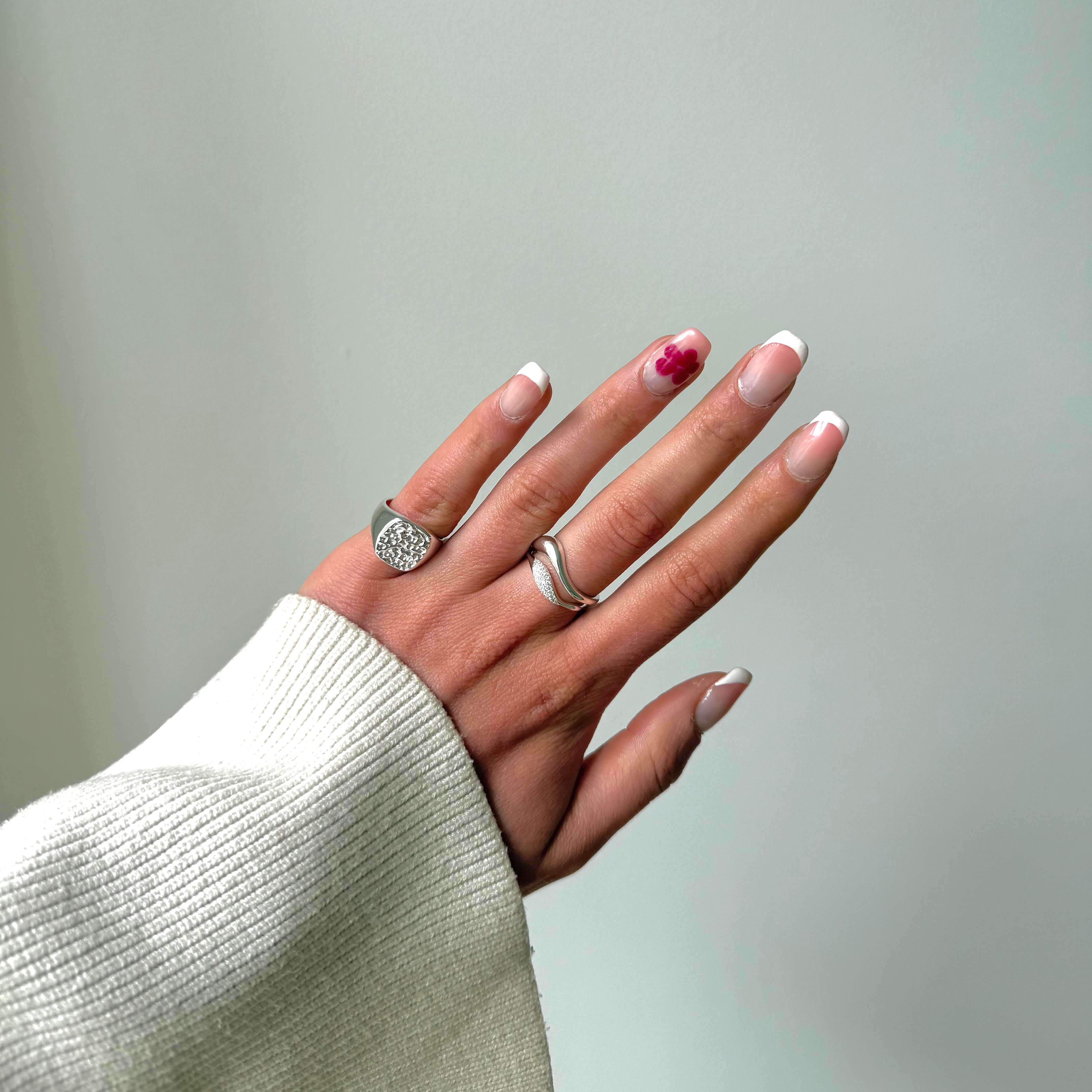Golf Kristal Ring Zilver