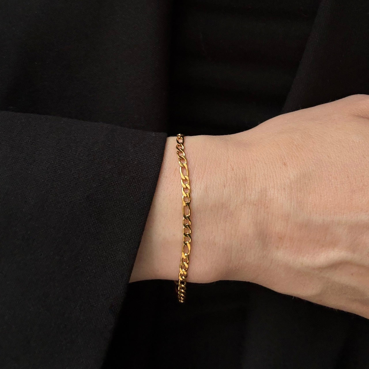 Figaro Armband Goudgeplateerd