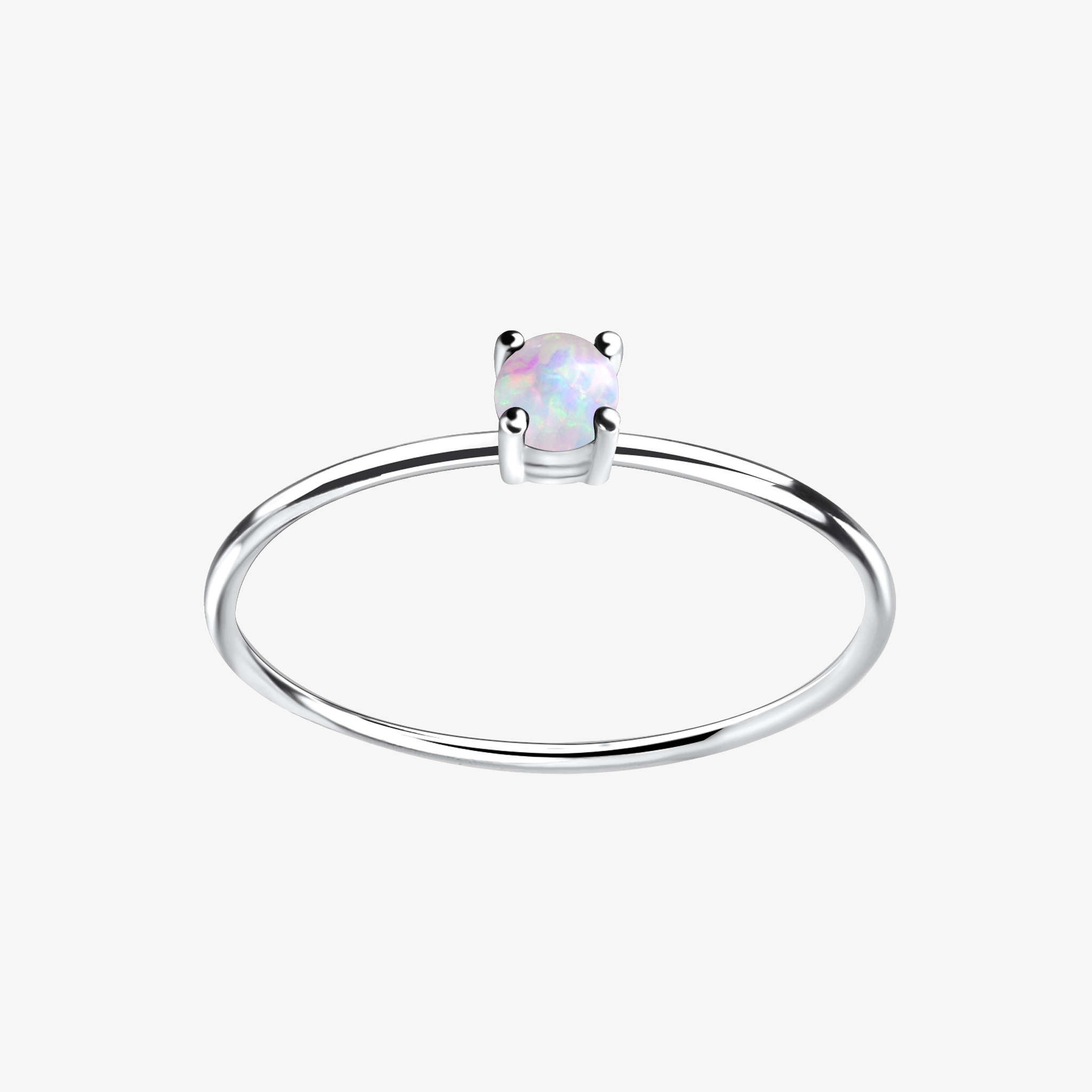 Opal Eenvoudige Ring