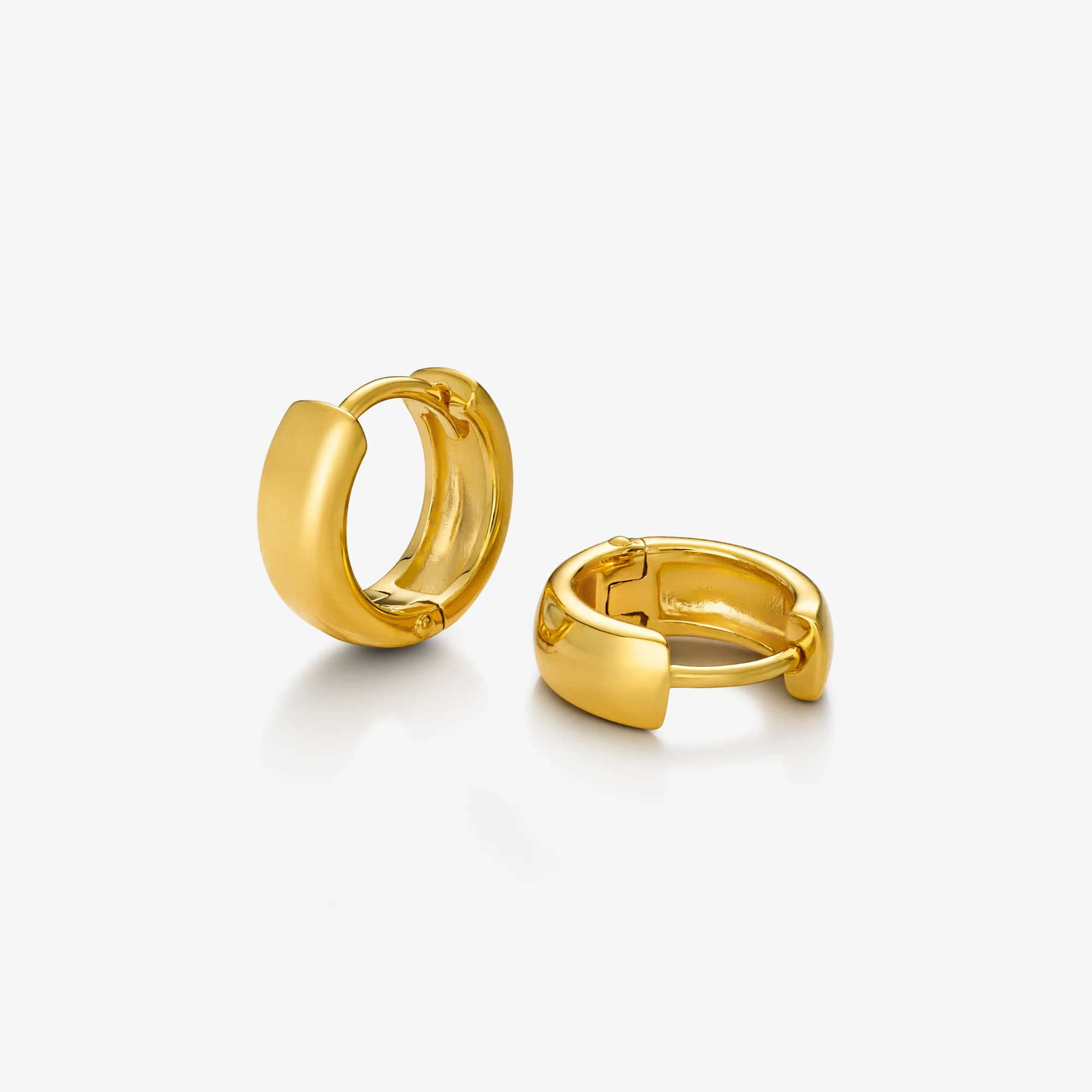 Chunky Hoops 15 mm Zilver