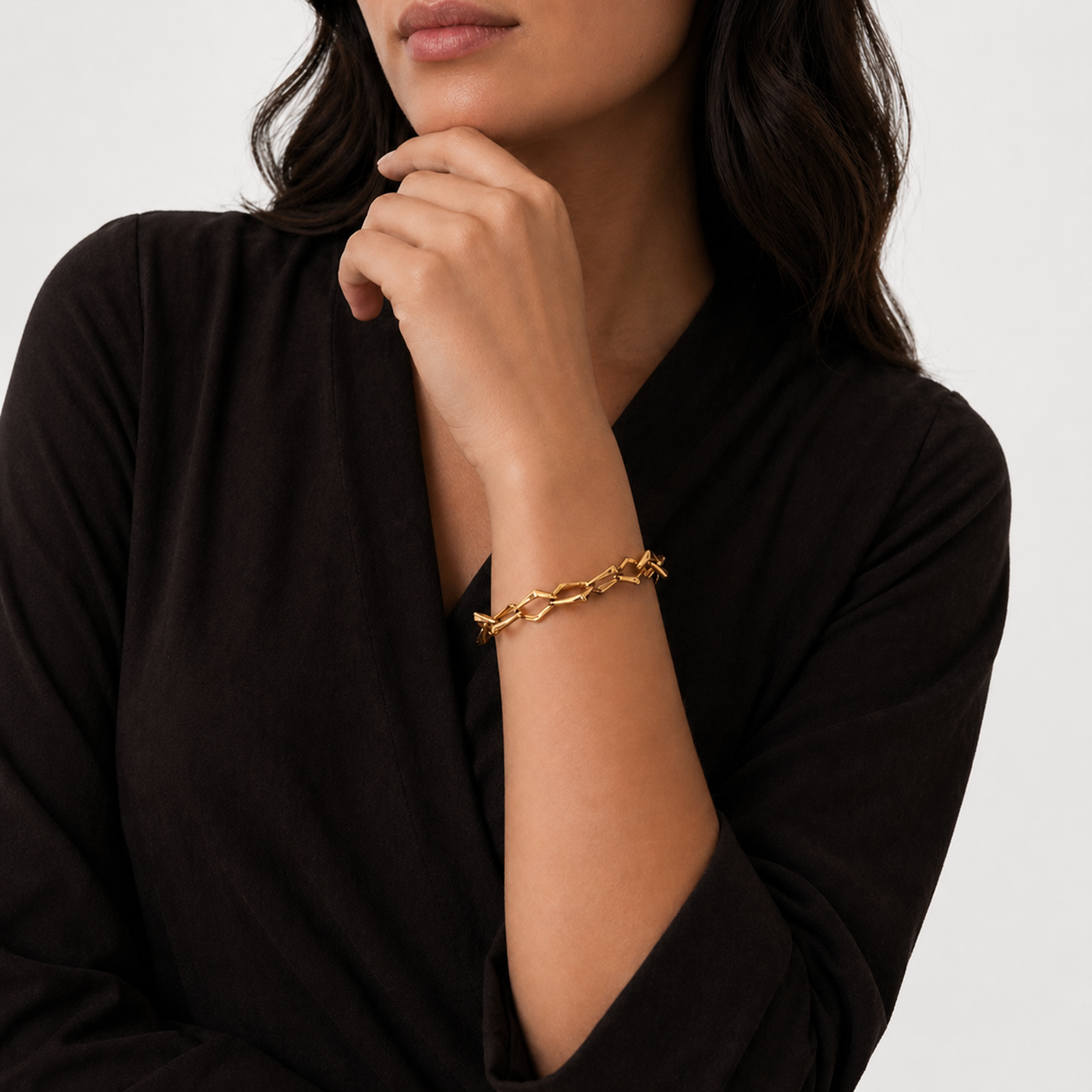 Chunky Armband Goudgekleurd