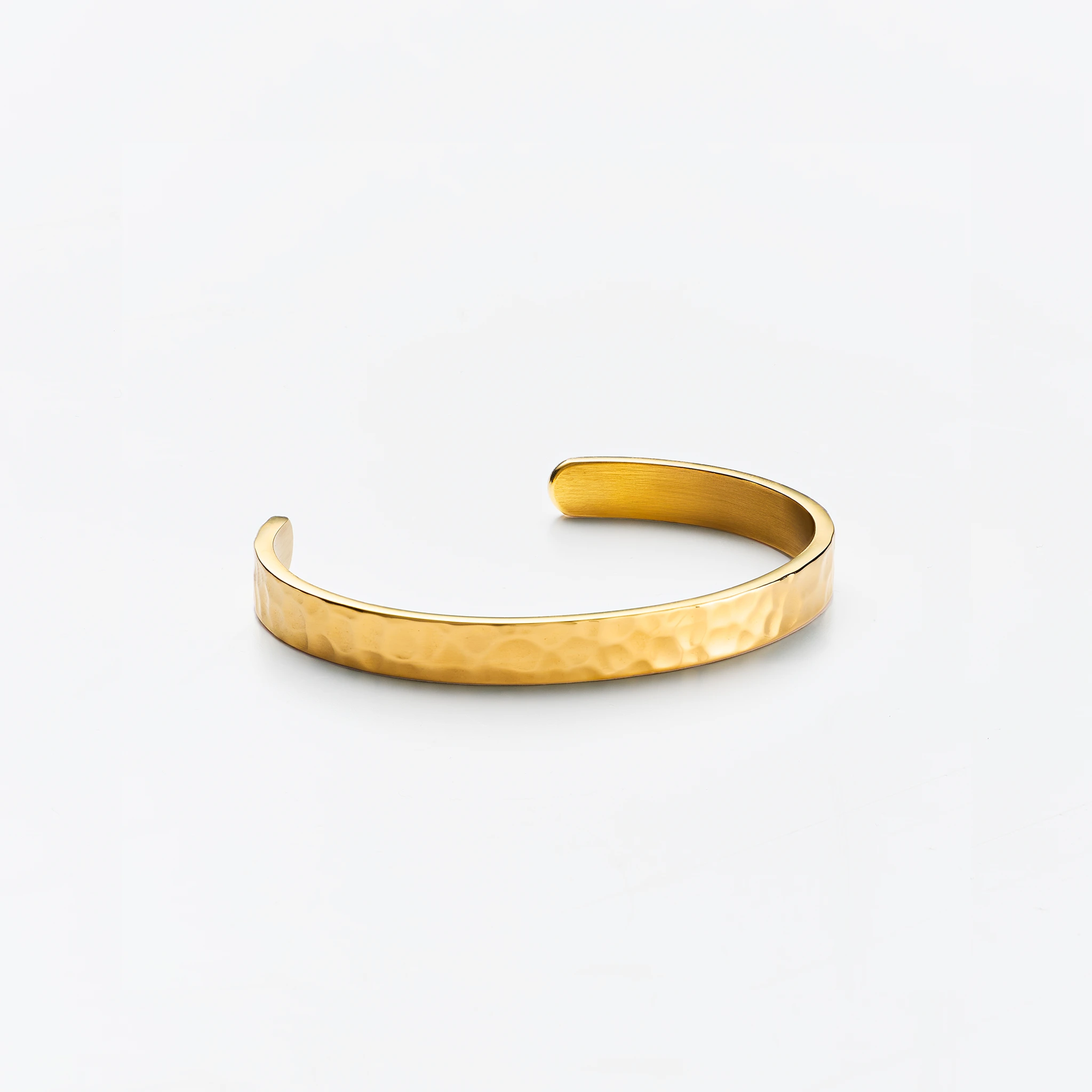 Gehamerd Verguld Set