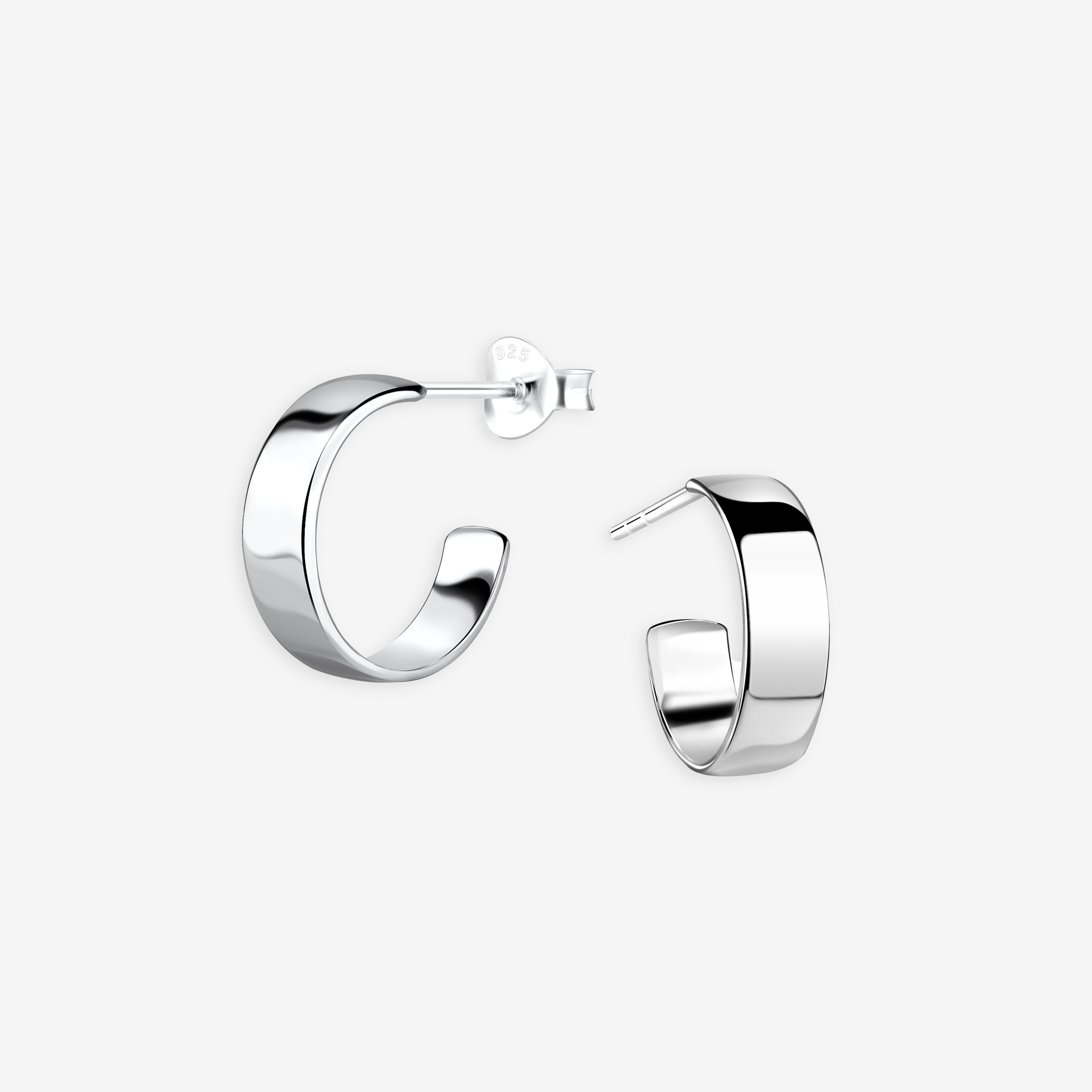 Chunky Solide Hoops