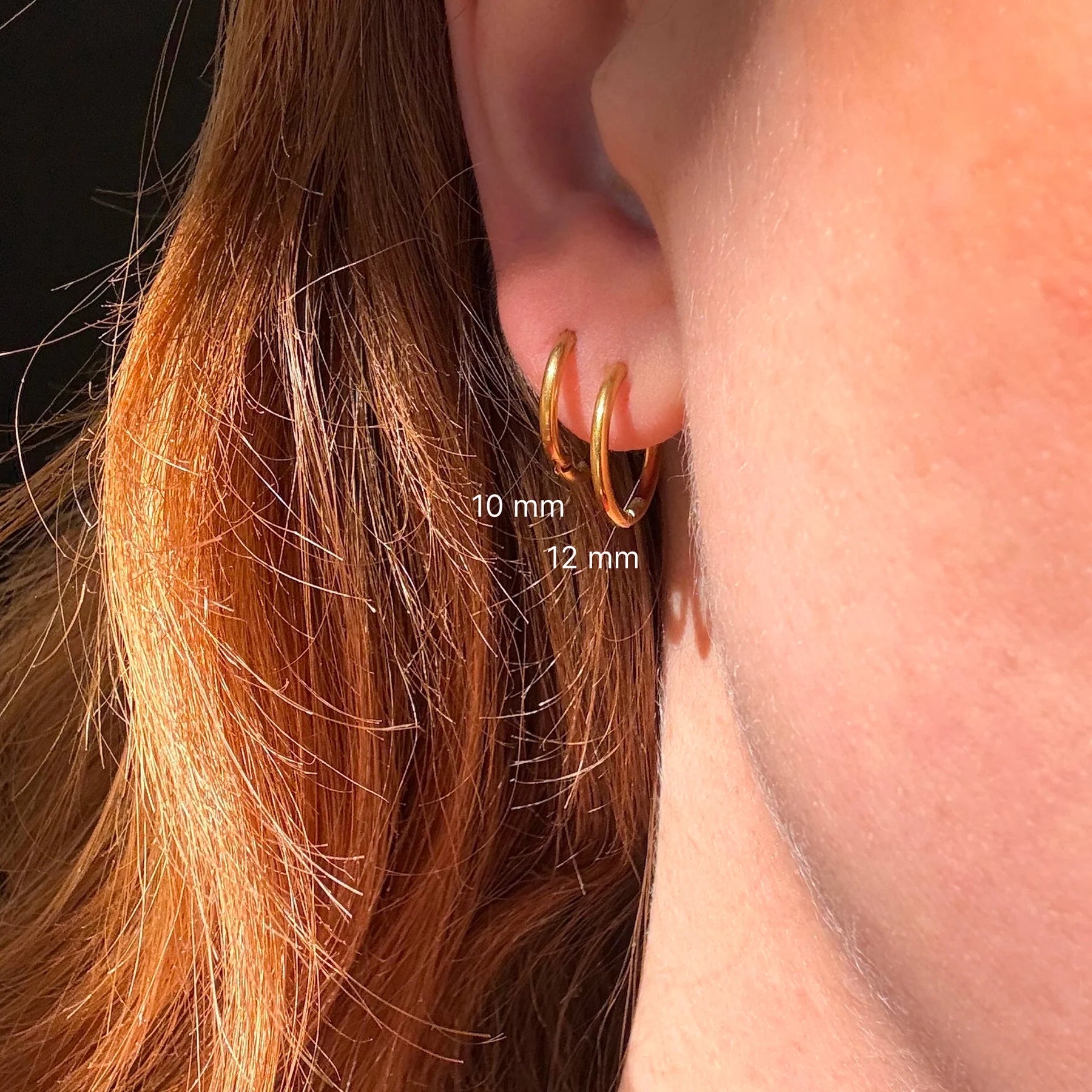 Classic Hoops Dubbel set 10-12 mm