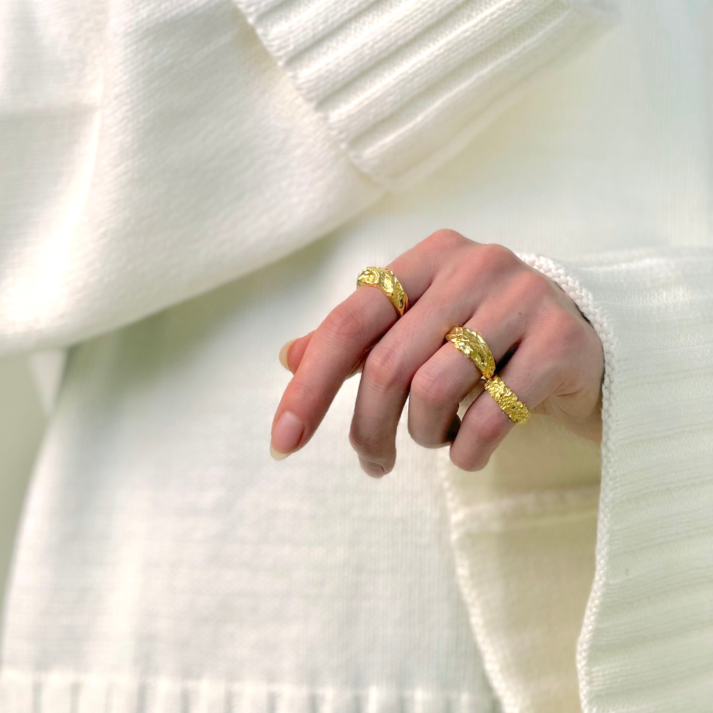 Magma Chunky Ring Goudgecoat