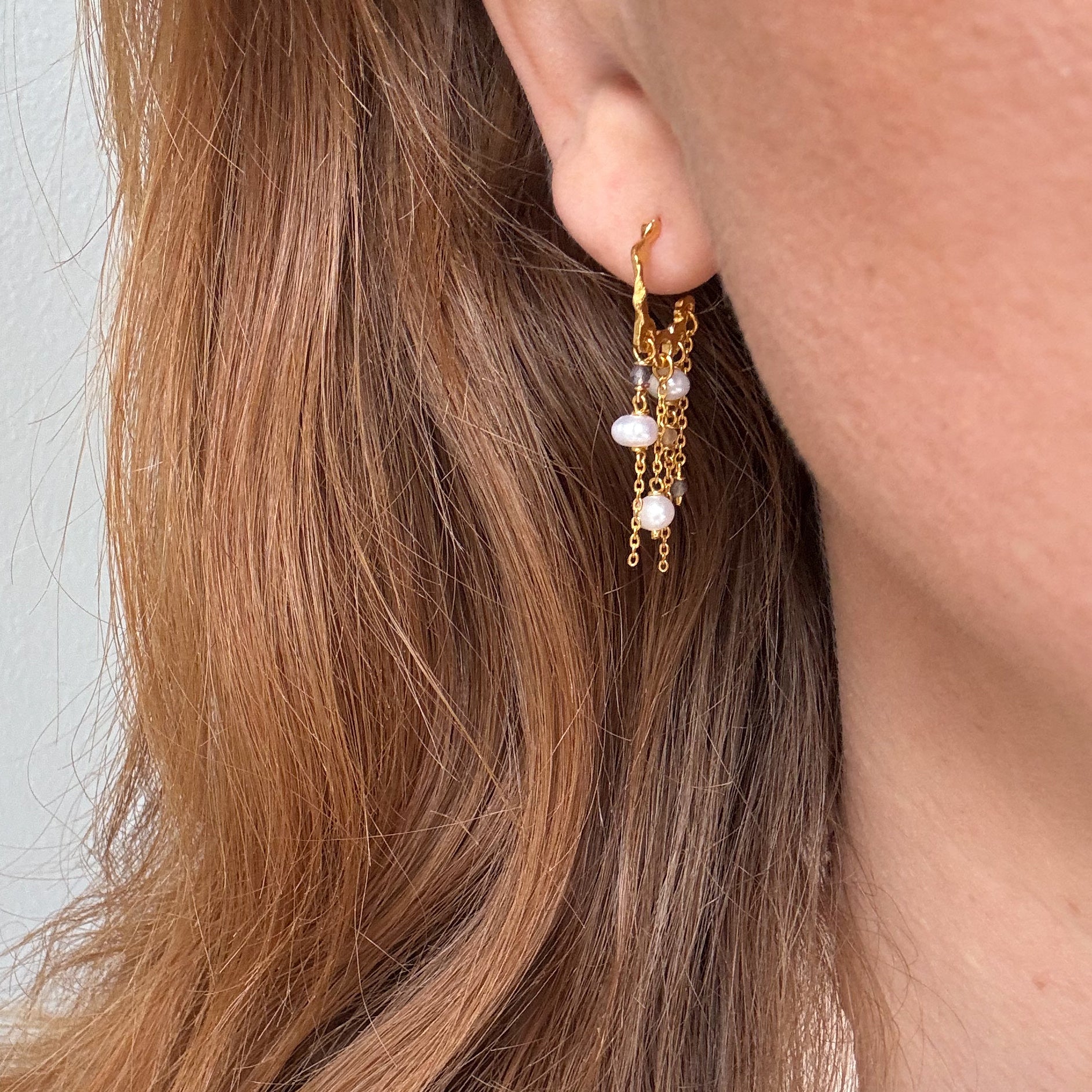 Luna Dangle Pastel Verguld