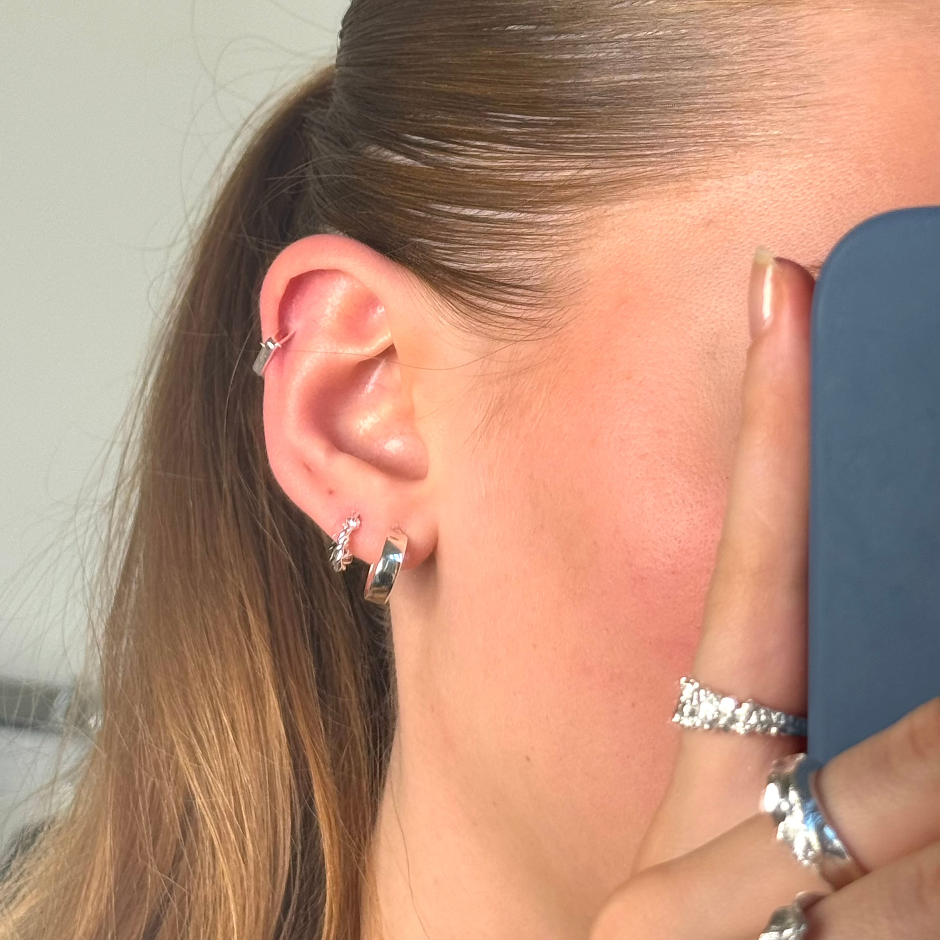 Chunky Solide Hoops
