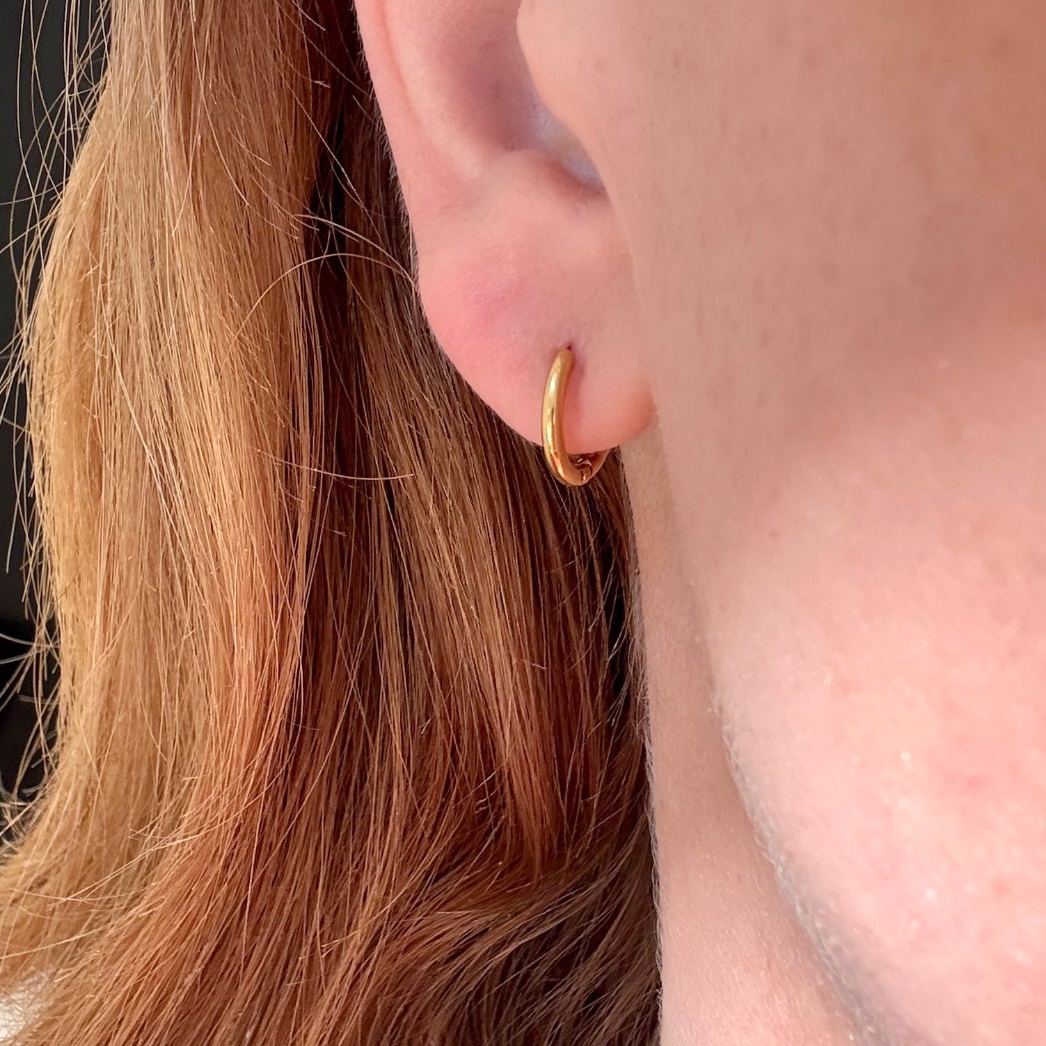 Classic Hoop 8 mm Goudkleurig