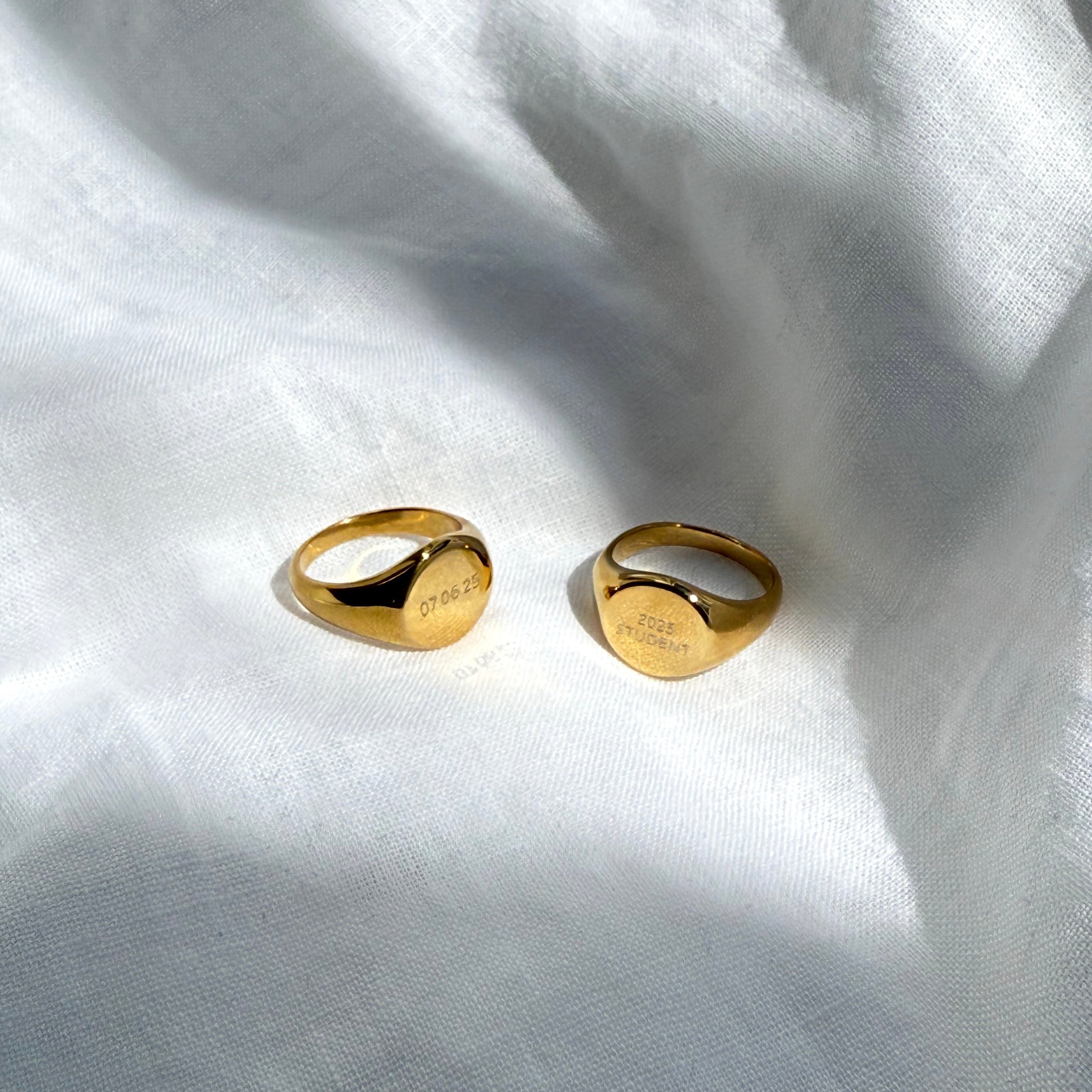 Classic Ring met gravure