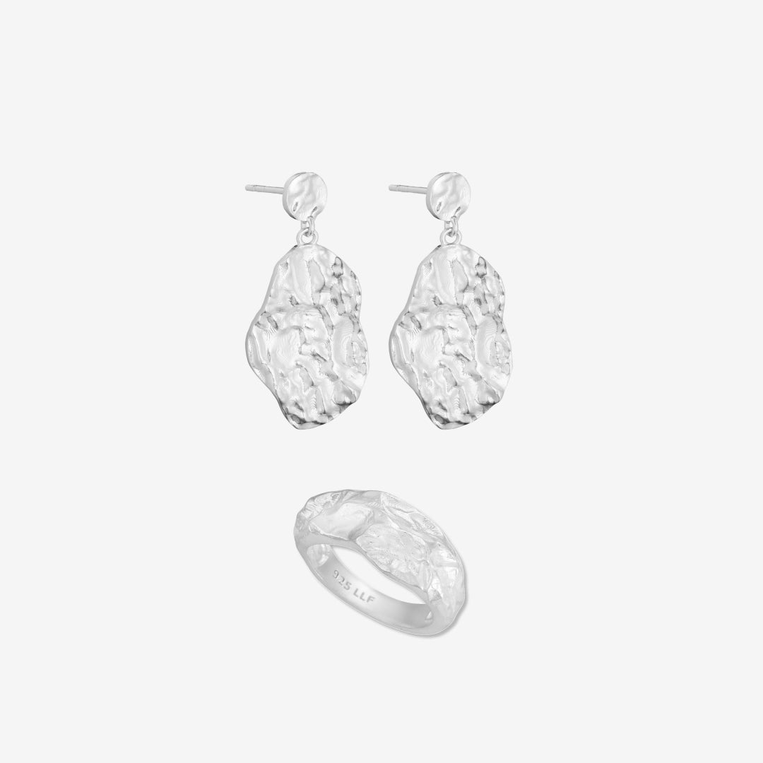 Magma Stud Hangers en Ring Set
