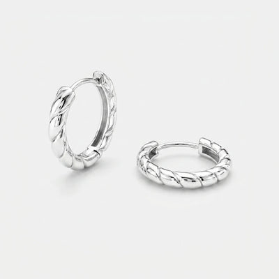 Twisted Mini Hoops