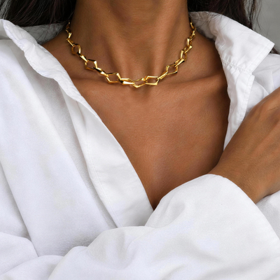 Chunky Ketting Verguld
