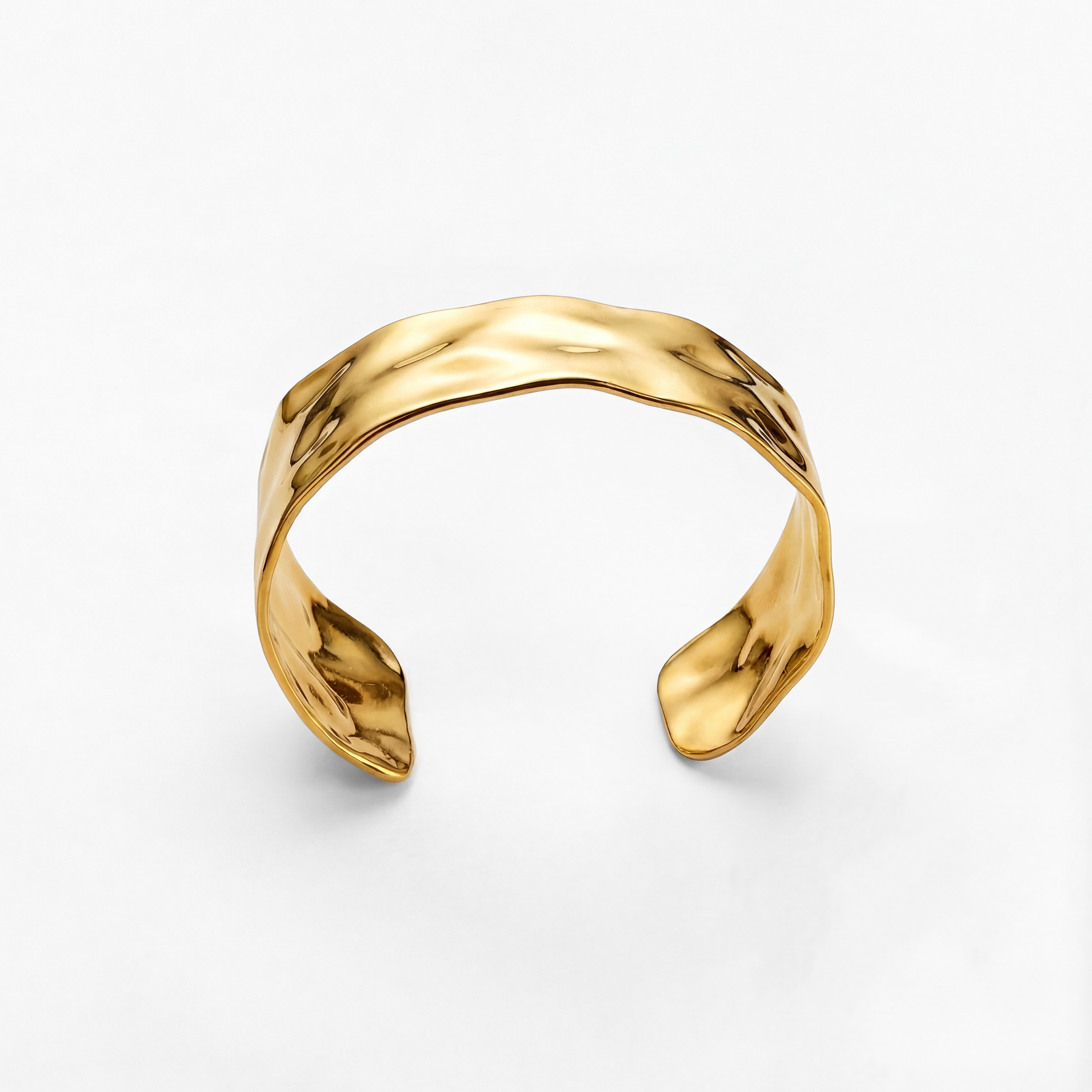 Chunky Bangle Verguld