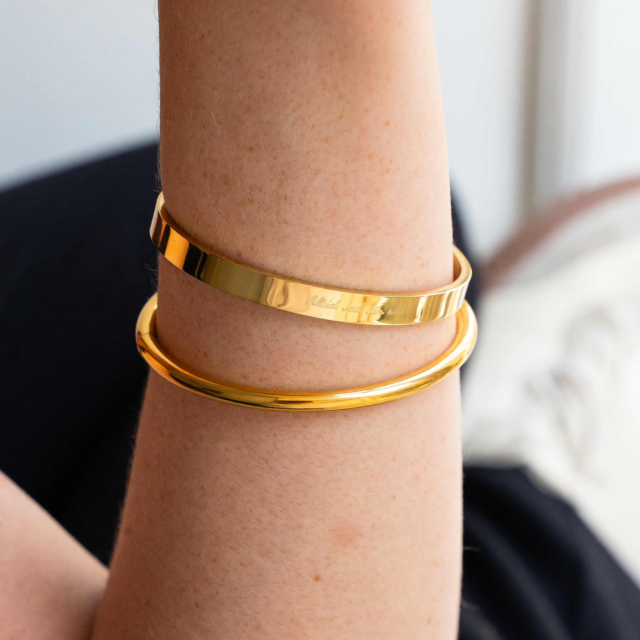 Classic Bangle Goudgeplateerd