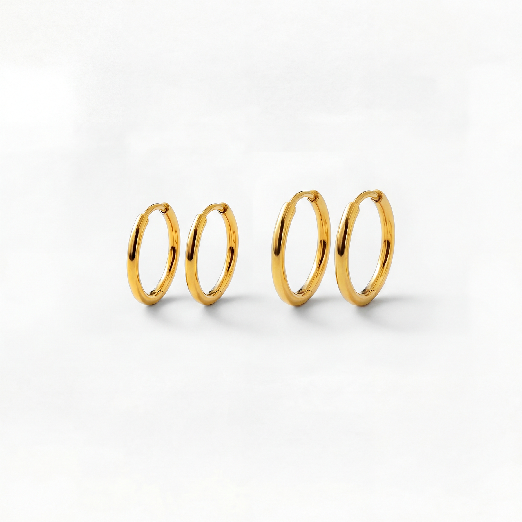 Classic Hoops Dubbel set 10-12 mm