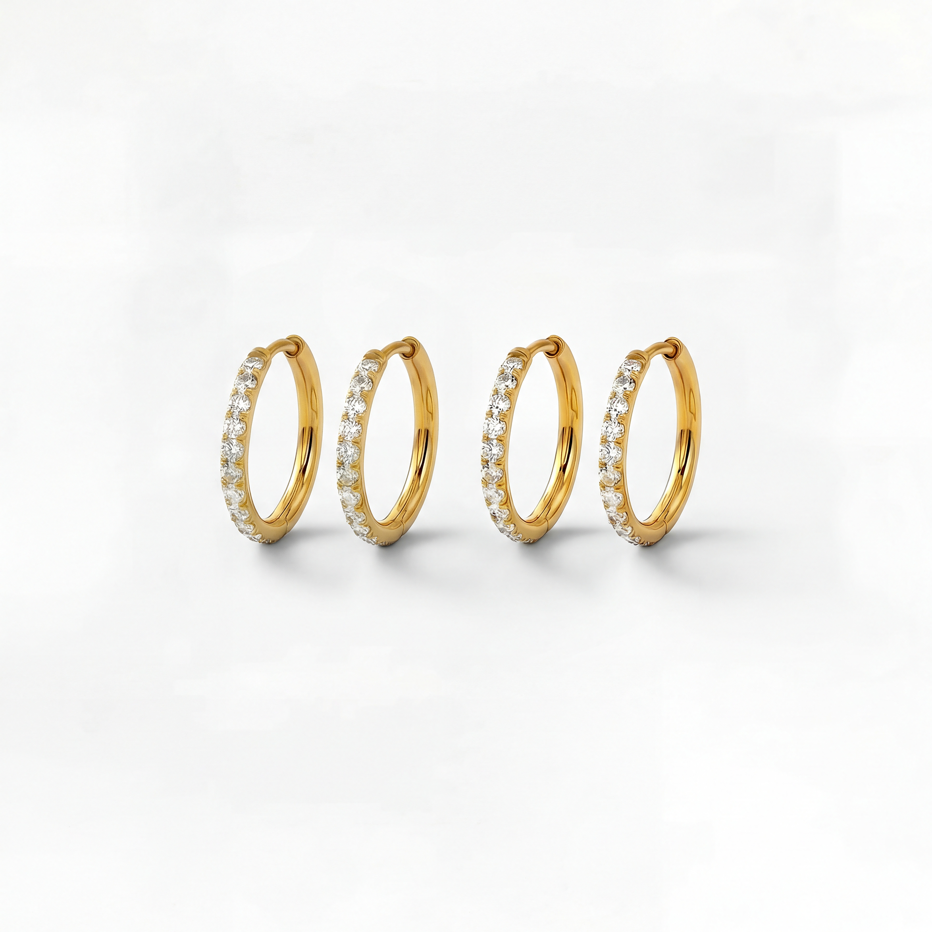Kristal Dubbel set 12 mm