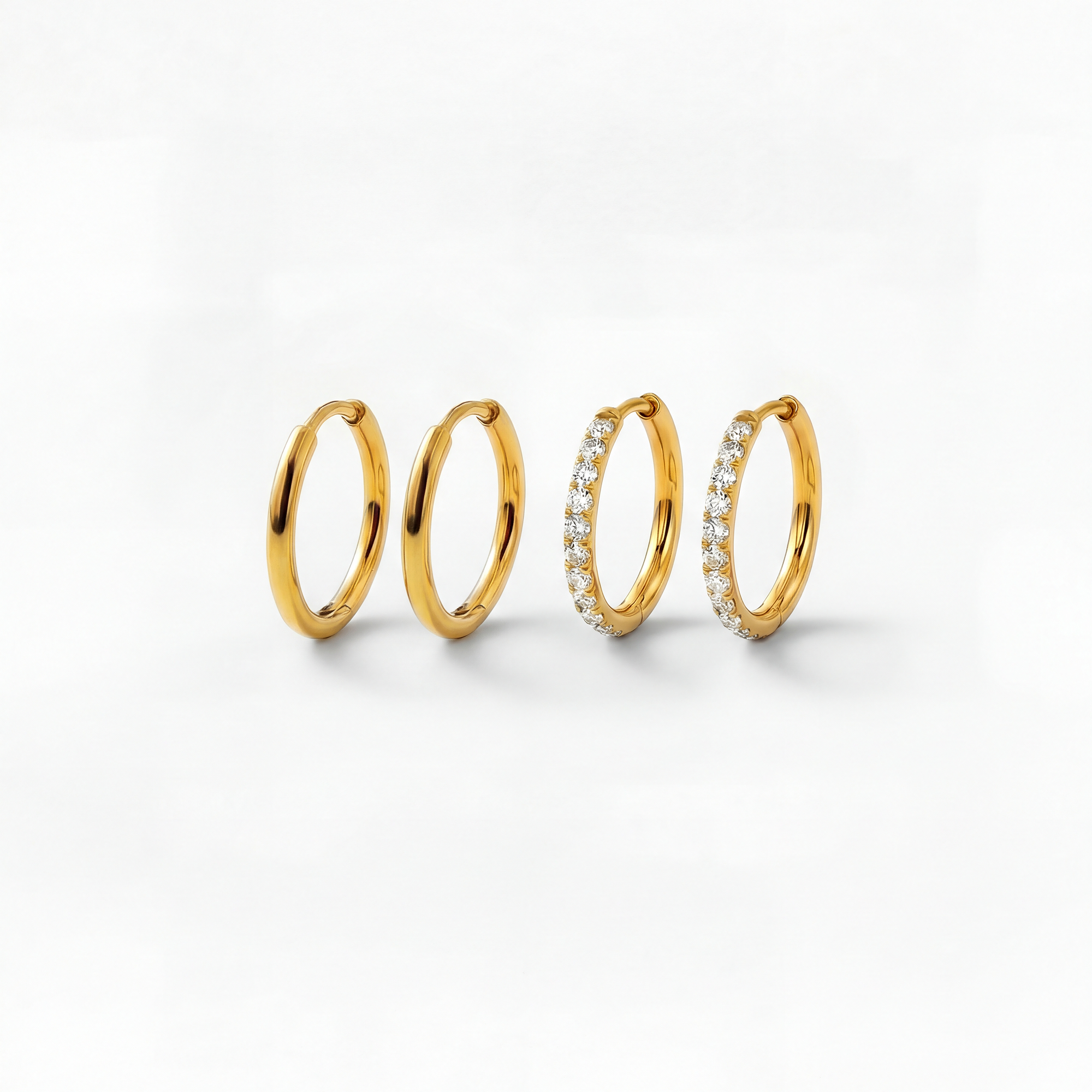 Classic Kristal Dubbel set 18 mm