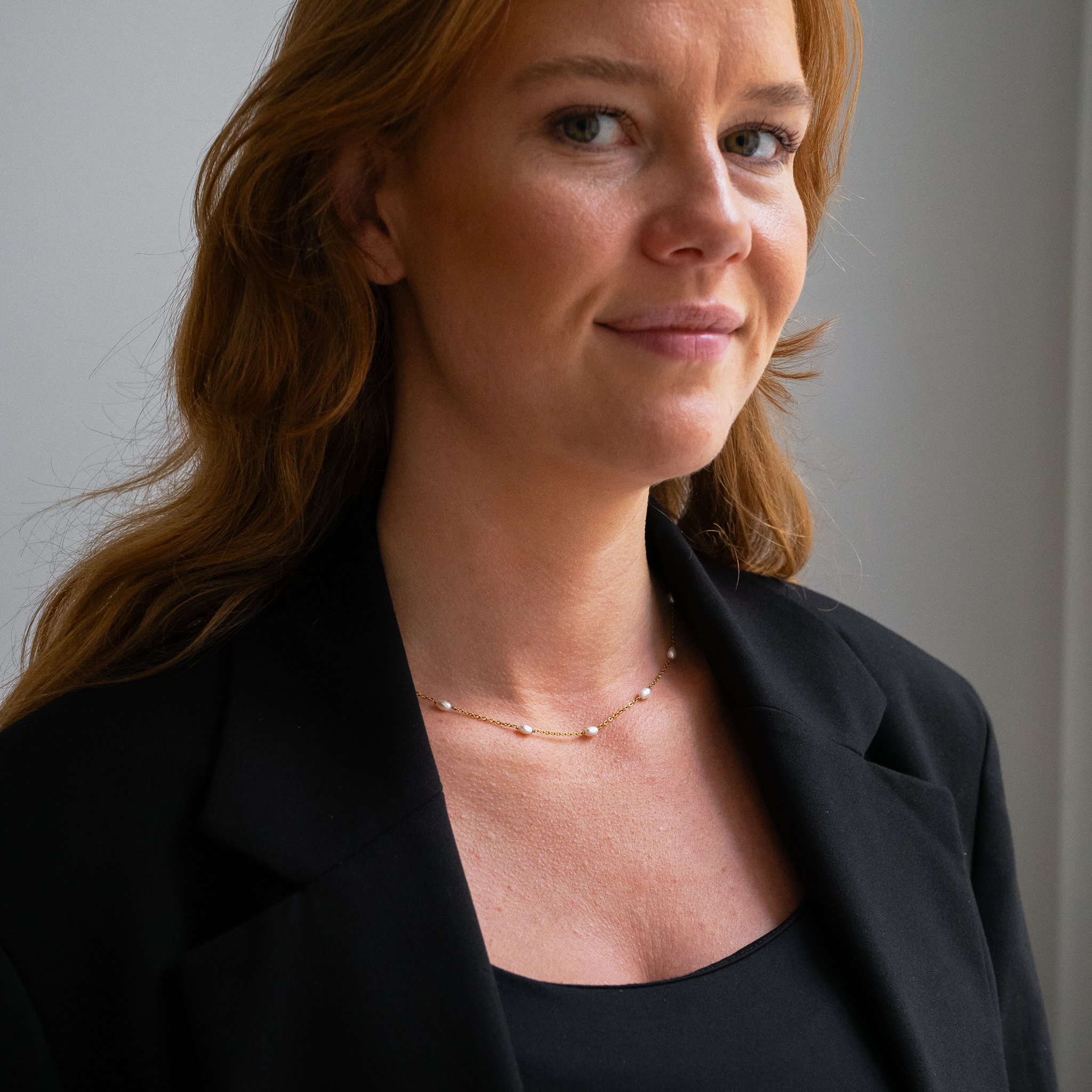 Dot Parelketting Verguld